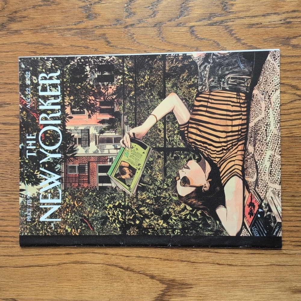 The New Yorker Magazine Aug. 22, 2022 "Sun-Dappled" By Nicole Rifkin